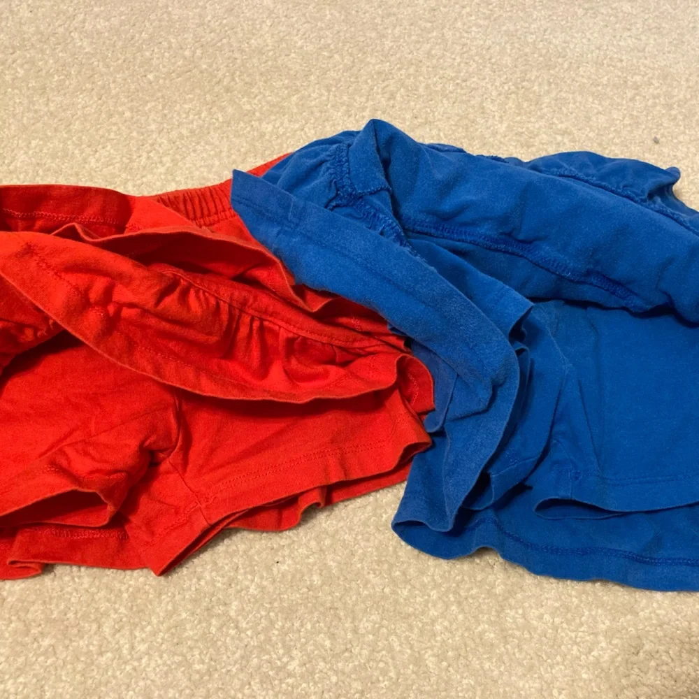 Hanna Andersson red and blue skirt - Picture 2 of 5